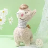 06974228640a36ebd9410d773e5c72cf.webp 26cm Alpaca Dog Toy – Squeaky Sound Plush Toy