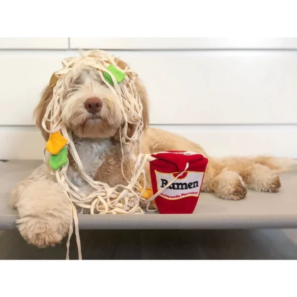 71ce6fda08e92ae1b5fc095a5f9c887d.webp Dog Toys – Snuffle Noodle Cup Interactive Feeding Toy