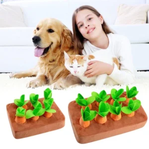 cn-11134207-7ras8-m69dj7o3eto6d4.webp Dog Pulling Radish Snuffle Mat – Interactive Food-Searching Plush Toy