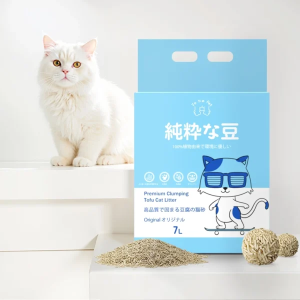 JoJioPet Japan Tofu Cat Litter – 100% Natural Protein Tofu Litter