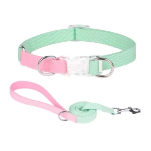 sg-11134201-22110-c46ylbukxojva2.webp Pet Adjustable Collar & Leash Set – Small & Medium Dogs