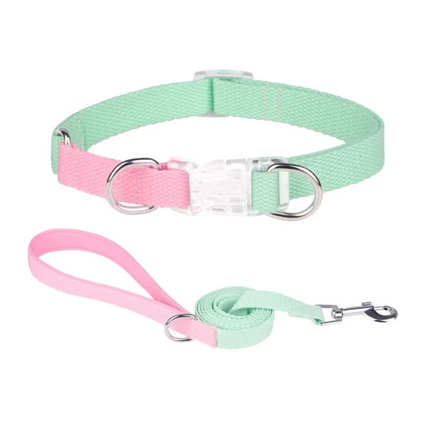 sg-11134201-22110-c46ylbukxojva2.webp Pet Adjustable Collar & Leash Set – Small & Medium Dogs