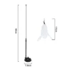 sg-11134201-7rdvt-lz1m1s3mk0voea.webp Cat Teaser Stick Toy with Bell & Suction Cup