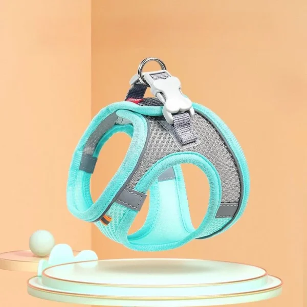 Cat Traction Rope Anti-breakaway Vest Type Breathable Reflective Pet Chest Strap Small Dog Walking Cat Rope Pet Supplies