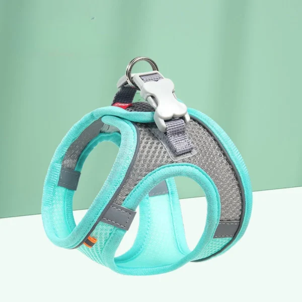 Cat Traction Rope Anti-breakaway Vest Type Breathable Reflective Pet Chest Strap Small Dog Walking Cat Rope Pet Supplies