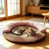 sg-11134201-820m9-mnfhv91cu77pe0.webp Dog Summer Sleeping Mat Cat Mat Pillow Nest Integrated Scratch-Resistant Anti-Slip Cooling Mat