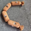 MIQUEL Squeaky Dog Toy Plush Sausage Toy