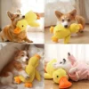 sg-11134301-8261n-mln8m936o7wj0b.webp Gaga Duck Plush Dog Toy – Squeaky Quacking Chew Toy