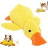 sg-11134301-82623-mln8m91njfghb9.webp Gaga Duck Plush Dog Toy – Squeaky Quacking Chew Toy